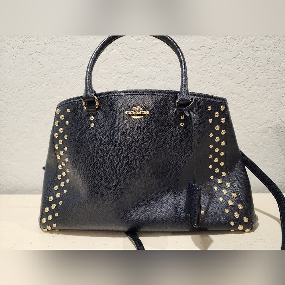 Coach Margot Carryall Bag Midnight Blue